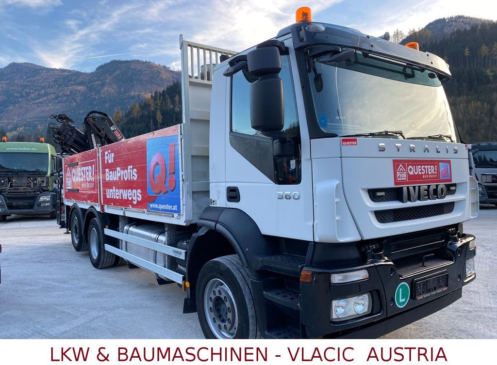 Iveco Stralis 360 Kran HIAB 166 4xHydr. Ladung 6,20m Iveco Stralis 360 Kran HIAB 166 4xHydr. Ladung 6,20m - Bortu kravas automašīna/ Platforma, Kravas auto ar manipulatoru: foto 2 Iveco Stralis 360 Kran HIAB 166 4xHydr. Ladung 6,20m Iveco Stralis 360 Kran HIAB 166 4xHydr. Ladung 6,20m - Bortu kravas automašīna/ Platforma, Kravas auto ar manipulatoru: foto 2