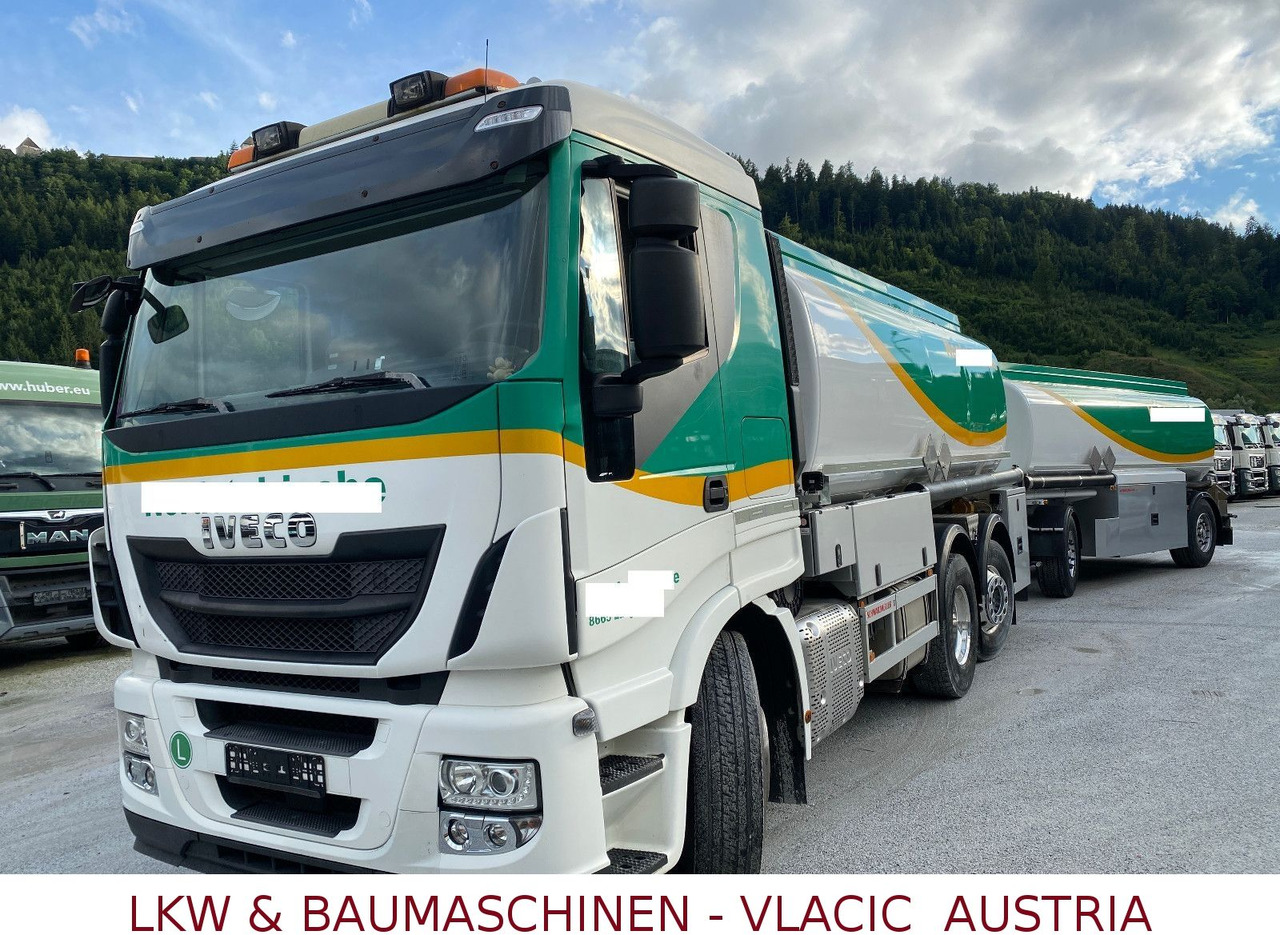 Iveco Stralis 460 Benz/Diesel Schwarzmüller-Kompletzug - Autocisterna: foto 1 Iveco Stralis 460 Benz/Diesel Schwarzmüller-Kompletzug - Autocisterna: foto 1