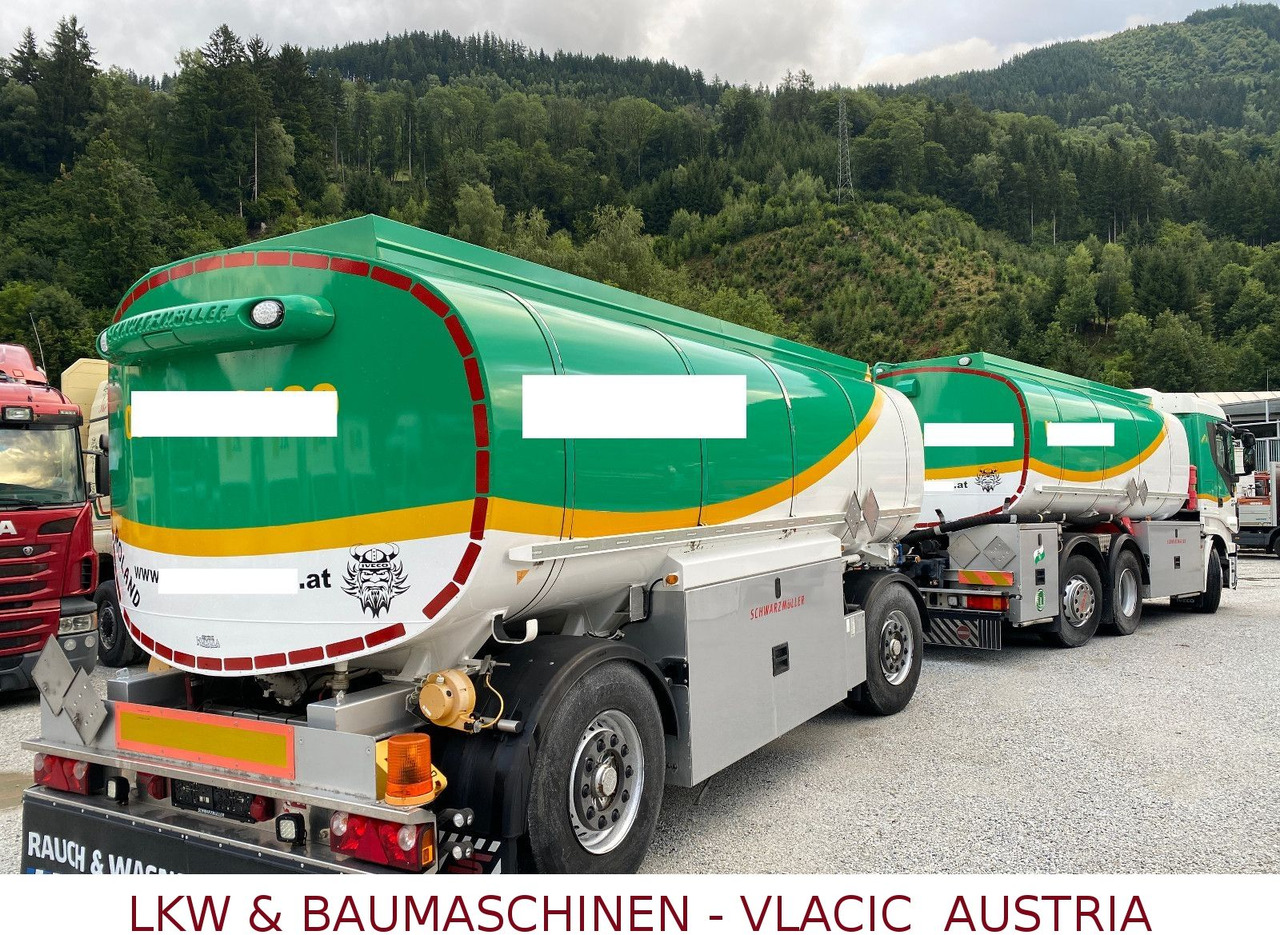 Iveco Stralis 460 Schwarzmüller Benz/Diesel Kompletzug - Autocisterna: foto 2 Iveco Stralis 460 Schwarzmüller Benz/Diesel Kompletzug - Autocisterna: foto 2
