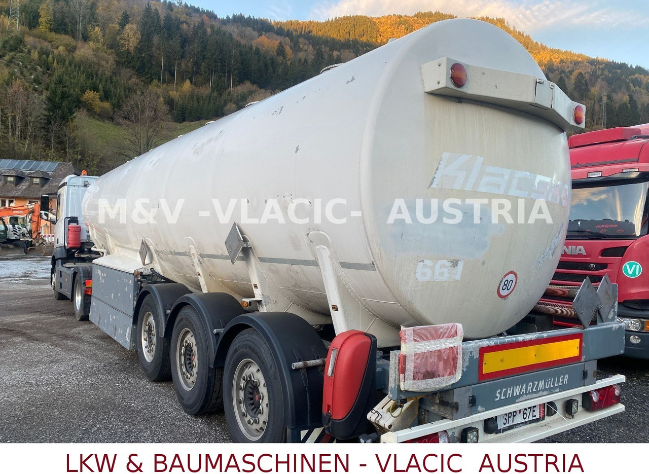 Schwarzmüller Benzin / Diesel 43000L 6Kammer Peillstab - Puspiekabe cisterna: foto 5 Schwarzmüller Benzin / Diesel 43000L 6Kammer Peillstab - Puspiekabe cisterna: foto 5