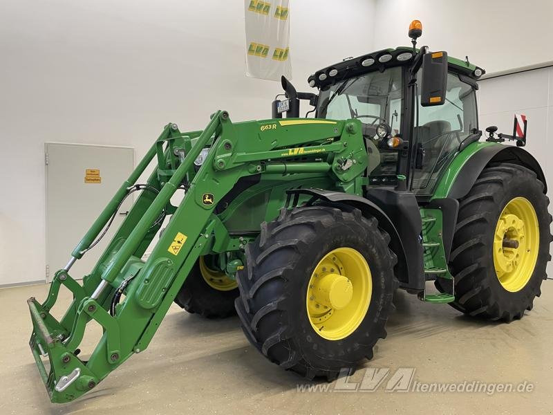 John Deere 6195R DirectDrive MIT FRONTLADER - Traktors: foto 5 John Deere 6195R DirectDrive MIT FRONTLADER - Traktors: foto 5