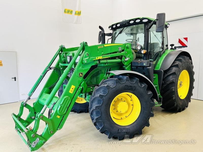 John Deere 6195R DirectDrive - Traktors: foto 1 John Deere 6195R DirectDrive - Traktors: foto 1