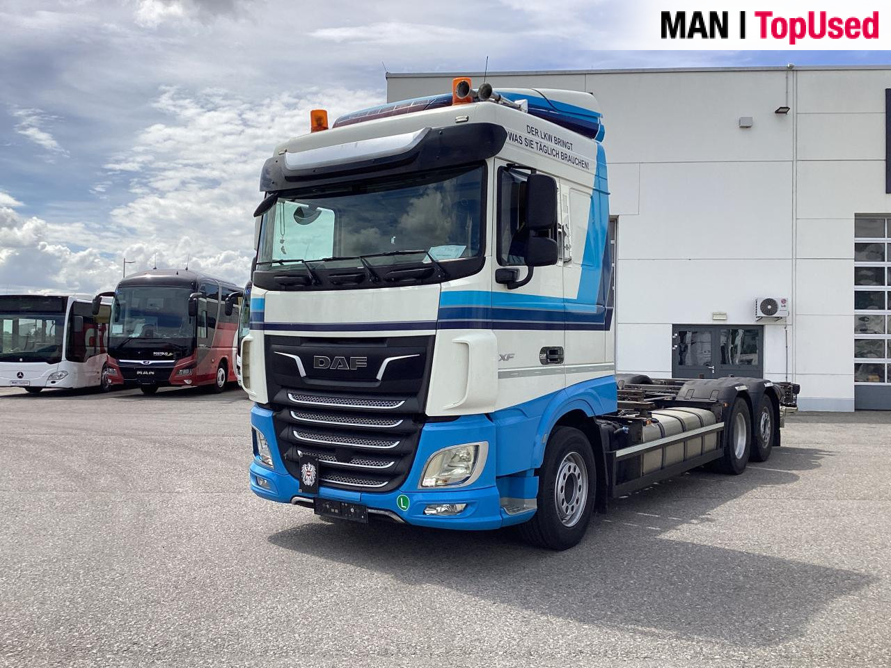 DAF XF480FAR - Šasija kravas automašīna: foto 1 DAF XF480FAR - Šasija kravas automašīna: foto 1