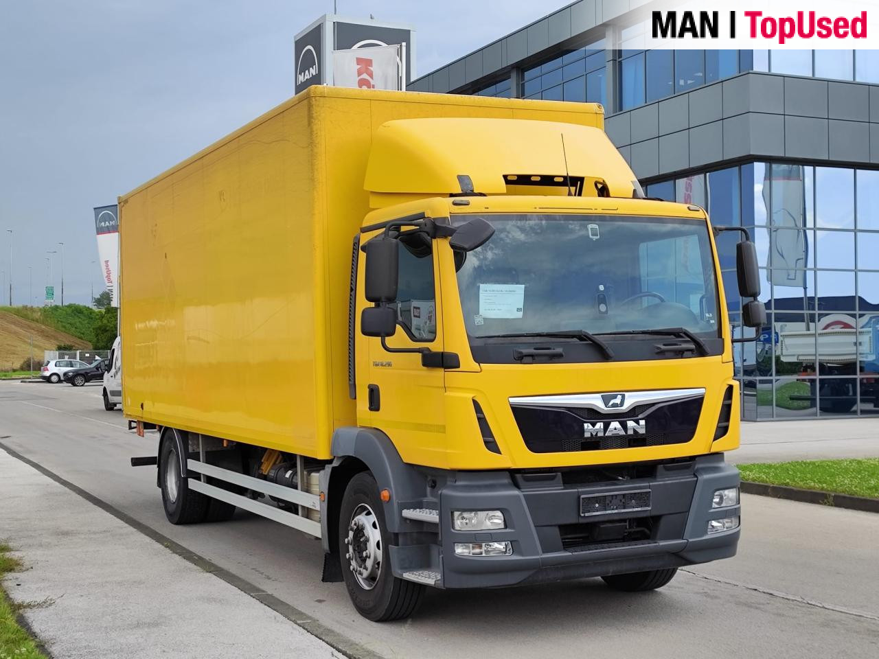 MAN TGM 18.290 4X2 BL - Kravas automašīna ar slēgto virsbūvi: foto 1 MAN TGM 18.290 4X2 BL - Kravas automašīna ar slēgto virsbūvi: foto 1