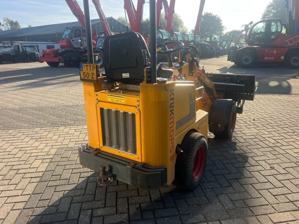 KNIKMOPS 100 miniloader - Mini iekrāvējs: foto 4 KNIKMOPS 100 miniloader - Mini iekrāvējs: foto 4