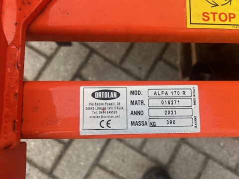 ORTOLAN ALFA 170 harrow (12333) - Augsnes apstrādes tehnika: foto 2 ORTOLAN ALFA 170 harrow (12333) - Augsnes apstrādes tehnika: foto 2