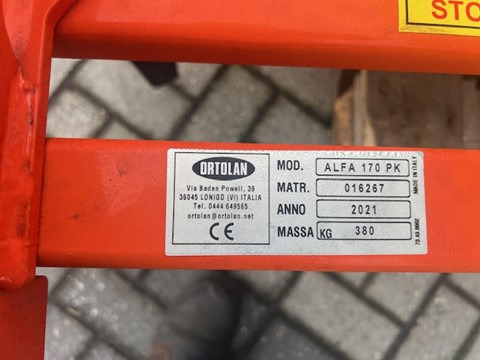ORTOLAN ALFA 170 harrow - Augsnes apstrādes tehnika: foto 3 ORTOLAN ALFA 170 harrow - Augsnes apstrādes tehnika: foto 3