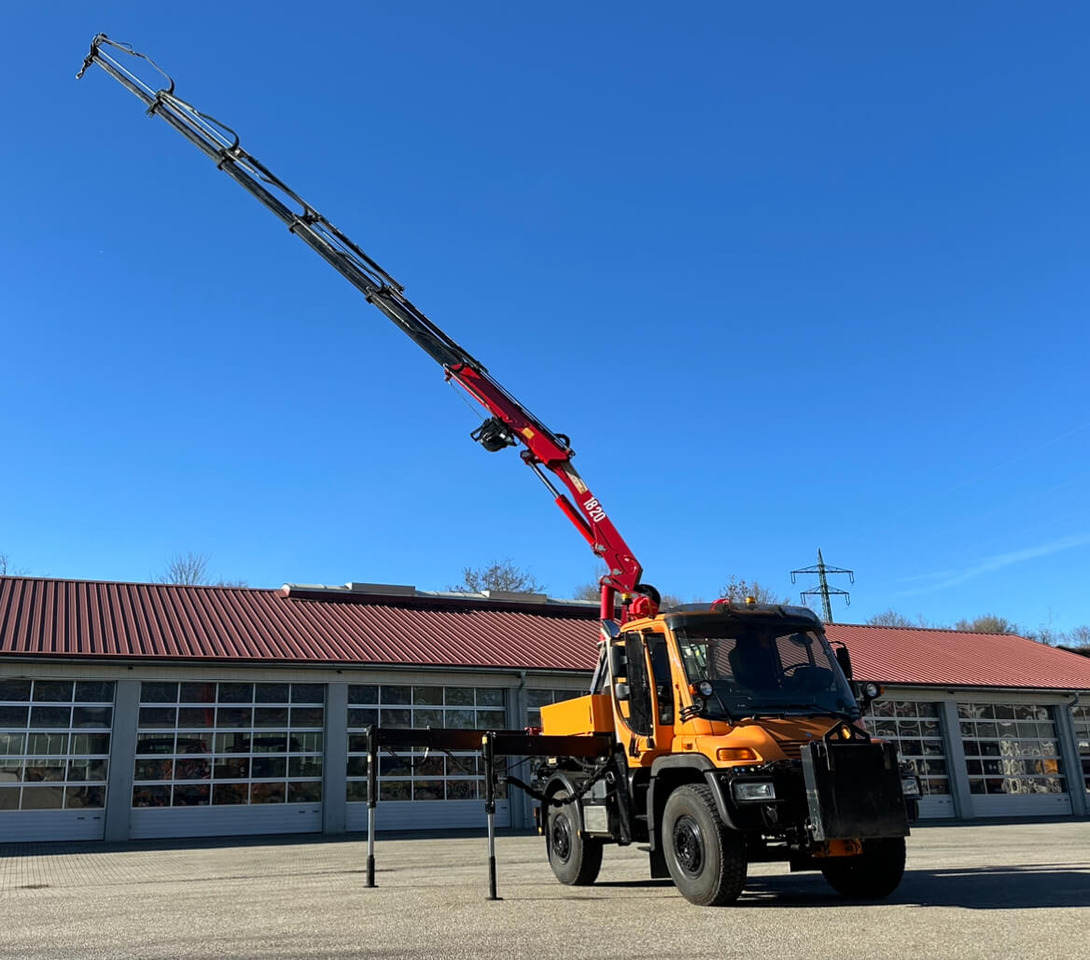 Unimog 400 - U400 405 25177 mit Wechselkran Merced - Komunālā/ Specializētā tehnika: foto 1 Unimog 400 - U400 405 25177 mit Wechselkran Merced - Komunālā/ Specializētā tehnika: foto 1