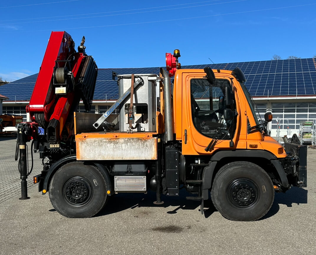 Unimog 400 - U400 405 25177 mit Wechselkran Merced - Komunālā/ Specializētā tehnika: foto 3 Unimog 400 - U400 405 25177 mit Wechselkran Merced - Komunālā/ Specializētā tehnika: foto 3