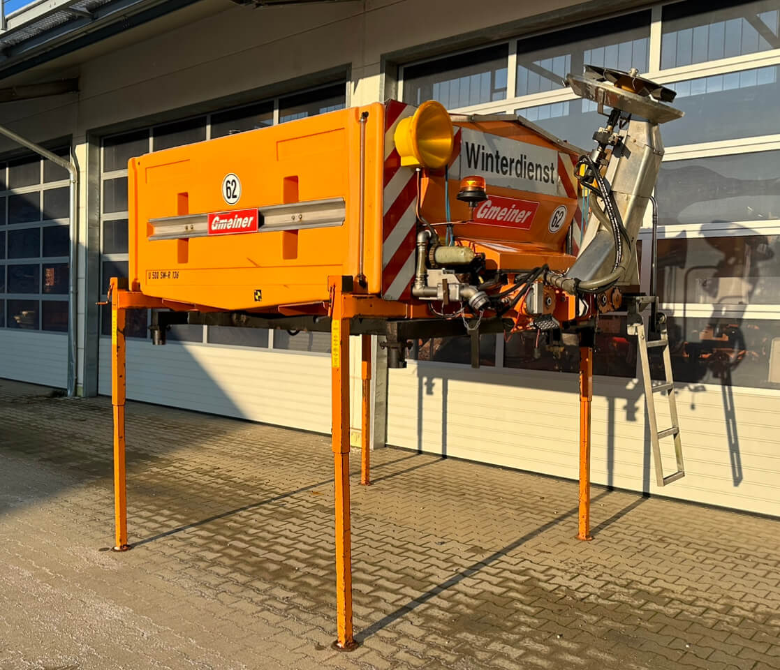 Unimog Salzstreuer Gmeiner 4000TCFS - Sāls un smilts kaisītājs: foto 1 Unimog Salzstreuer Gmeiner 4000TCFS - Sāls un smilts kaisītājs: foto 1
