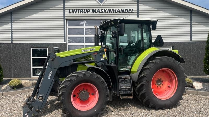 Claas ARION 550 CEBIS Med frontlæsser og frontlift - Traktors: foto 1 Claas ARION 550 CEBIS Med frontlæsser og frontlift - Traktors: foto 1