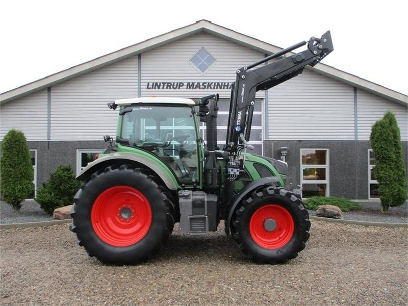 Traktors Fendt 514 Vario med frontlæsser og frontlift: foto 8