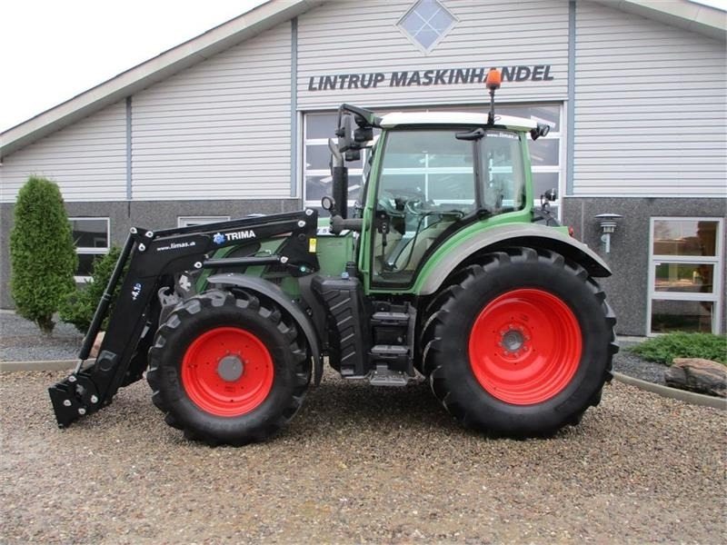 Traktors Fendt 514 Vario med frontlæsser og frontlift: foto 11