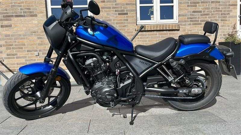 Honda 1100 Rebel, Ny Motorcykel til små penge, og vi byt - Motocikls: foto 1 Honda 1100 Rebel, Ny Motorcykel til små penge, og vi byt - Motocikls: foto 1