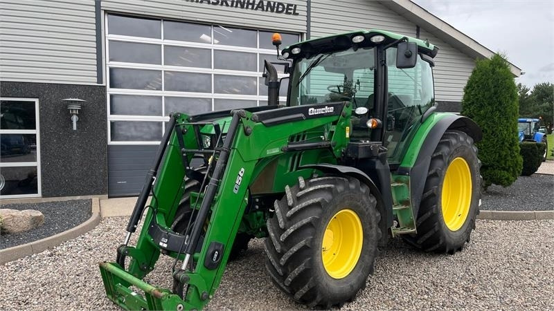 John Deere 6115R Med frontlæsser og krybegear - Traktors: foto 2 John Deere 6115R Med frontlæsser og krybegear - Traktors: foto 2