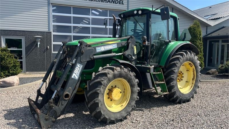 John Deere 6620 AP Med frontlæsser. - Traktors: foto 2 John Deere 6620 AP Med frontlæsser. - Traktors: foto 2