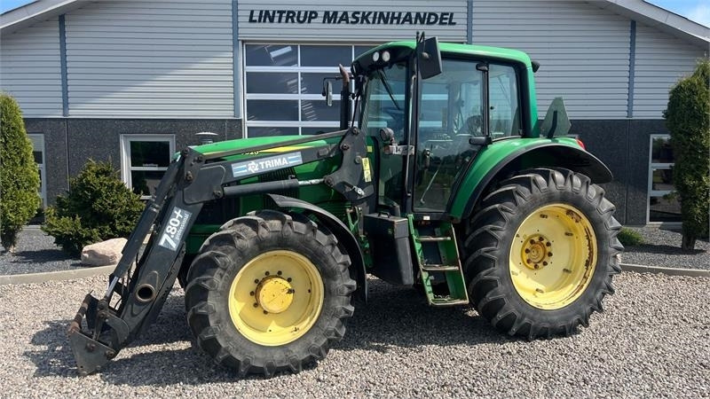 John Deere 6620 AP Med frontlæsser. - Traktors: foto 1 John Deere 6620 AP Med frontlæsser. - Traktors: foto 1