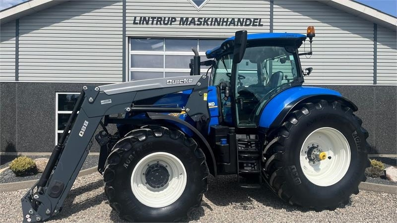 New Holland T7.270 AC med frontlift og frontlæsser - Traktors: foto 1 New Holland T7.270 AC med frontlift og frontlæsser - Traktors: foto 1