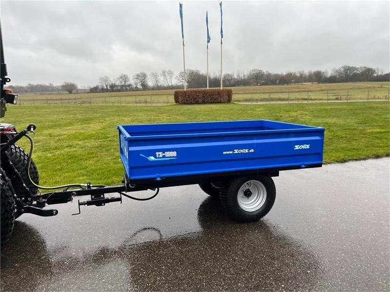 Solis 1,5 tons tipvogn - Mini traktors: foto 3 Solis 1,5 tons tipvogn - Mini traktors: foto 3