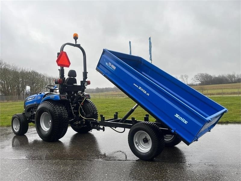 Solis 1,5 tons tipvogn - Mini traktors: foto 1 Solis 1,5 tons tipvogn - Mini traktors: foto 1