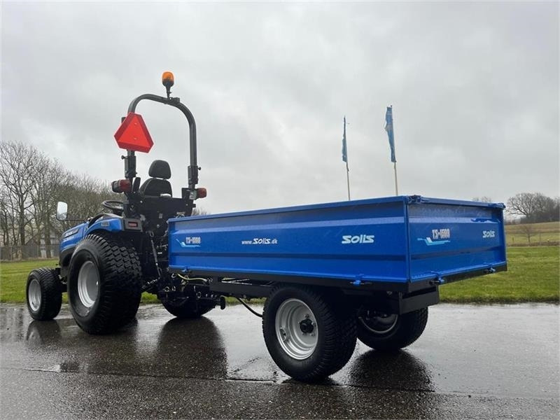 Solis 1,5 tons tipvogn - Mini traktors: foto 5 Solis 1,5 tons tipvogn - Mini traktors: foto 5