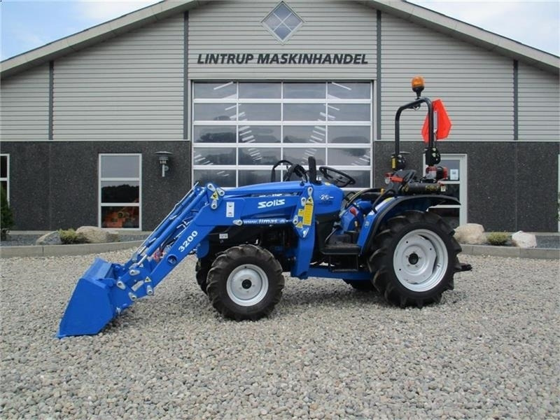 Solis 26 Gearmaskine med servostyrring og fuldhydraulisk - Komunālais traktors: foto 1 Solis 26 Gearmaskine med servostyrring og fuldhydraulisk - Komunālais traktors: foto 1