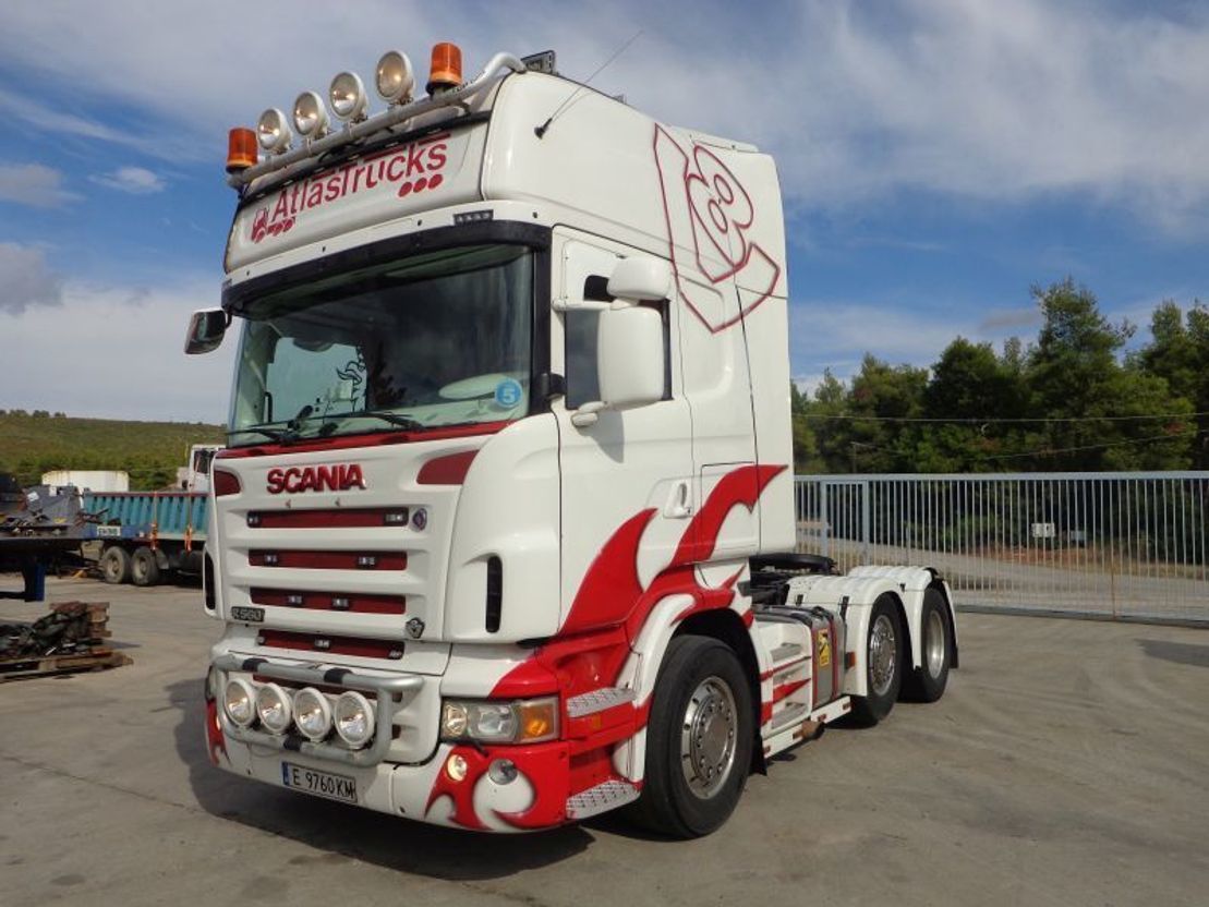 Scania R560 V8 SCANIA R560 (6X2) TWEENSTEER-EURO5 - Vilcējs: foto 1 Scania R560 V8 SCANIA R560 (6X2) TWEENSTEER-EURO5 - Vilcējs: foto 1