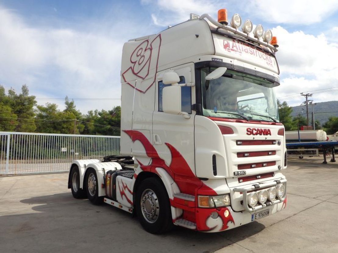 Scania R560 V8 SCANIA R560 (6X2) TWEENSTEER-EURO5 - Vilcējs: foto 2 Scania R560 V8 SCANIA R560 (6X2) TWEENSTEER-EURO5 - Vilcējs: foto 2
