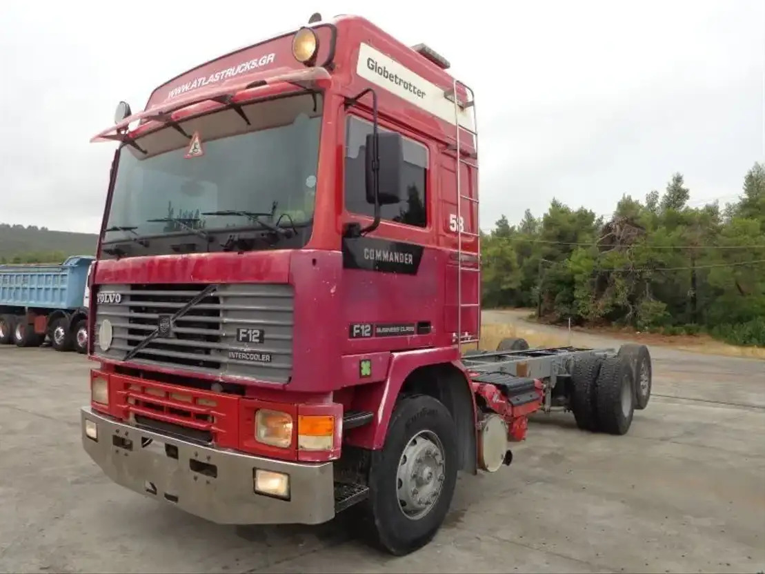 Volvo F 12.400 Volvo F12 6X2 405Hp -TD123ES - Šasija kravas automašīna: foto 2 Volvo F 12.400 Volvo F12 6X2 405Hp -TD123ES - Šasija kravas automašīna: foto 2