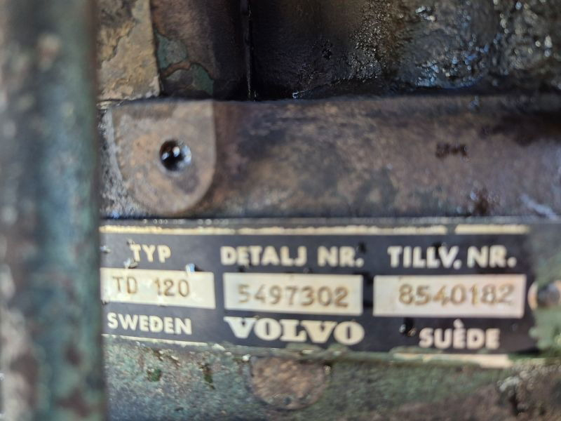 Dzinējs - Kravas automašīna Volvo Volvo TD120 Engine +R6 Gearbox Powerpack: foto 10