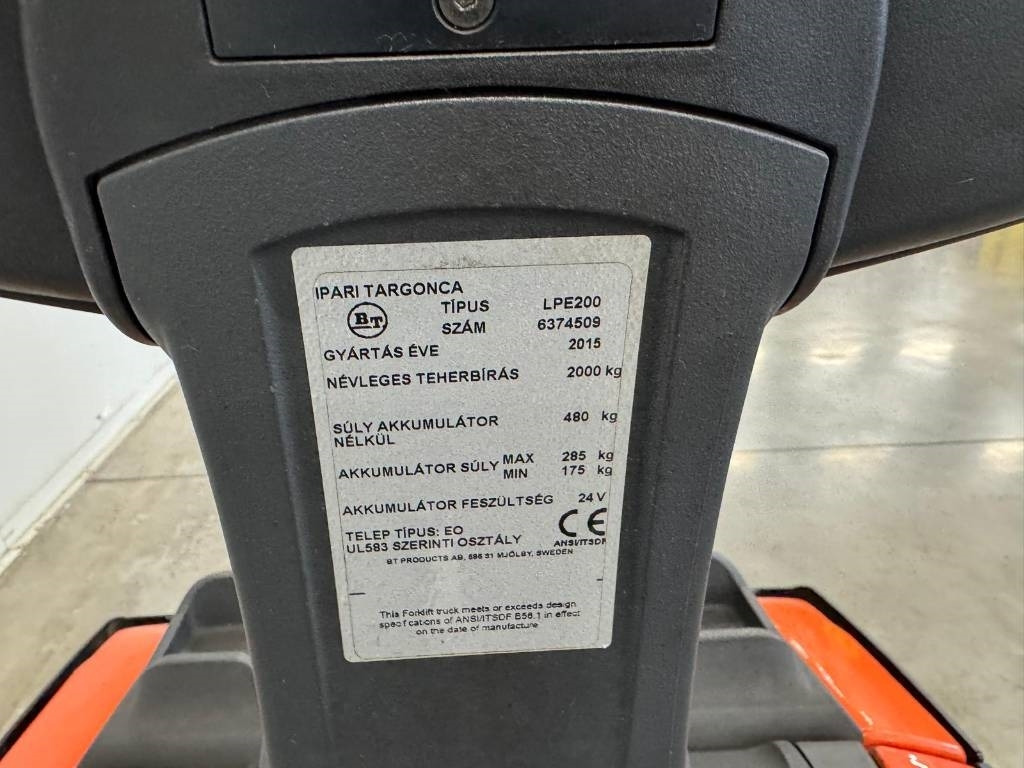 Toyota 10792 LPE 200 - Rokas palešu ratiņi: foto 4 Toyota 10792 LPE 200 - Rokas palešu ratiņi: foto 4