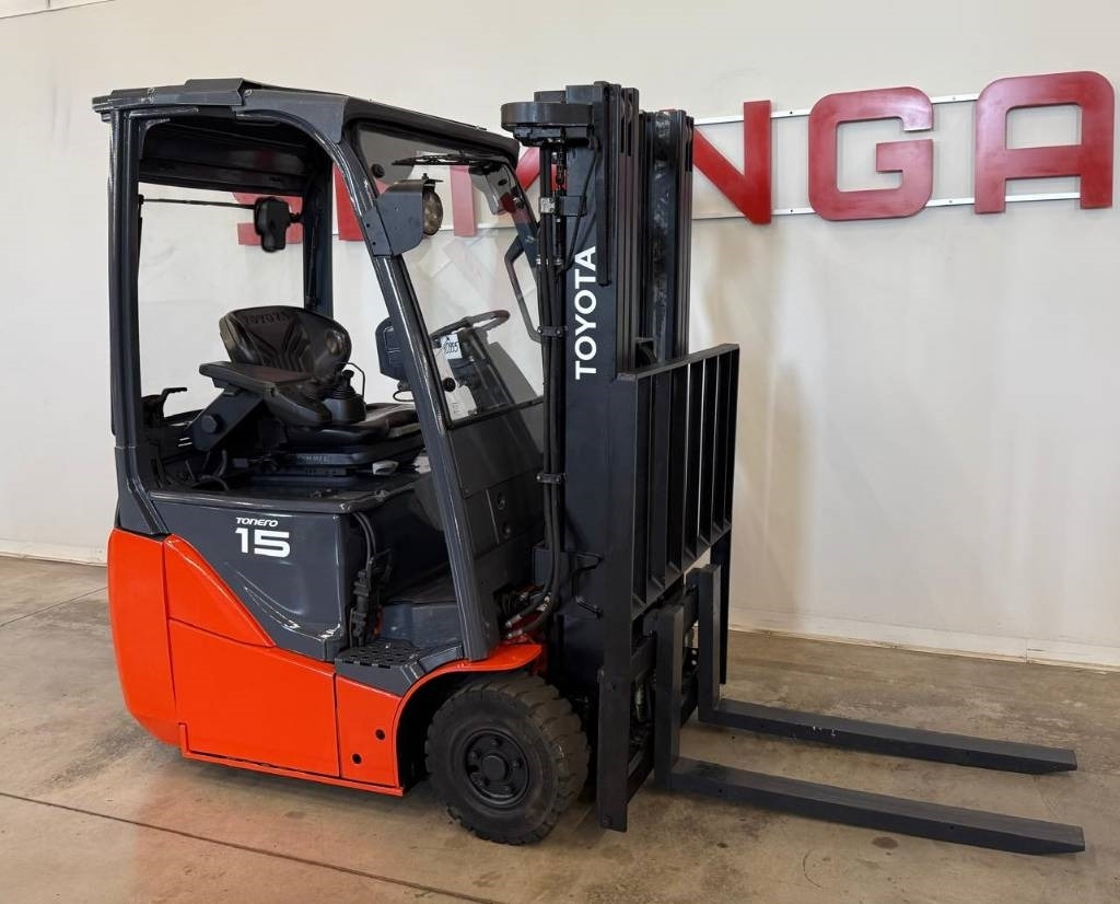 Toyota 10995 - 8FBET15 - Elektroiekrāvējs: foto 1 Toyota 10995 - 8FBET15 - Elektroiekrāvējs: foto 1