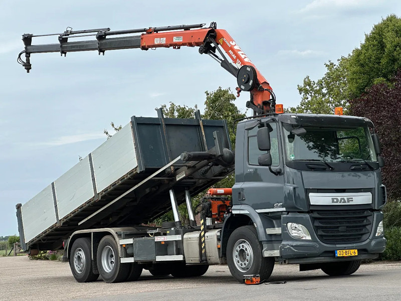 DAF CF 370 EURO6!!6x2!KRAAN/KRAN/KABEL/ABROLLKIPPER!!2014!! - Kravas automašīna - kabeļu sistēma, Kravas auto ar manipulatoru: foto 1 DAF CF 370 EURO6!!6x2!KRAAN/KRAN/KABEL/ABROLLKIPPER!!2014!! - Kravas automašīna - kabeļu sistēma, Kravas auto ar manipulatoru: foto 1