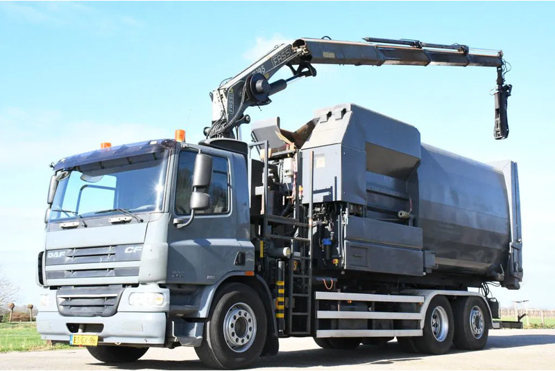 DAF CF75/310 FAN !!KRAAN/HAAK!!PERSCONTAINER!!HIGH PRESURRE CLEANING!!HOGEDRUK REINIGING!!HOCH DRUCK WASHEN SYSTEM!!REINIGING!GEJO B - Pacēlājs ar āķi, Kravas auto ar manipulatoru: foto 5 DAF CF75/310 FAN !!KRAAN/HAAK!!PERSCONTAINER!!HIGH PRESURRE CLEANING!!HOGEDRUK REINIGING!!HOCH DRUCK WASHEN SYSTEM!!REINIGING!GEJO B - Pacēlājs ar āķi, Kravas auto ar manipulatoru: foto 5