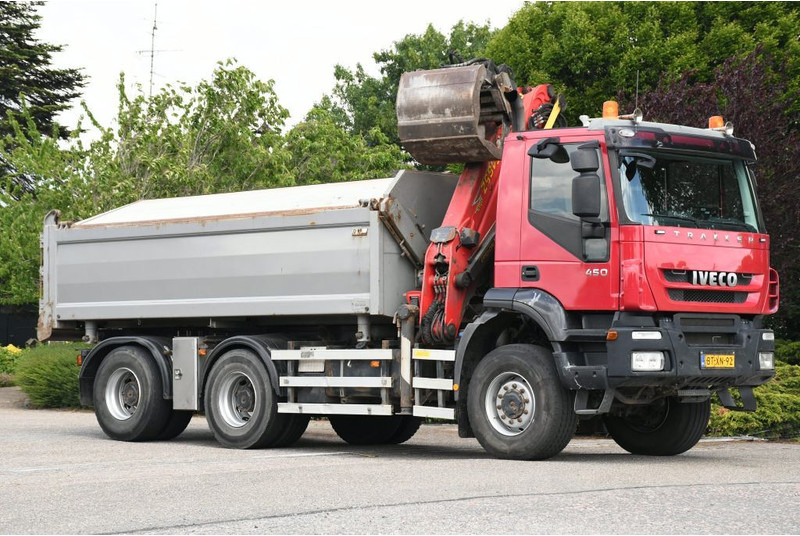 Iveco TRAKKER 450ps !!Z-KRAAN!!RADIO REMOTE!!3 SIDED TIPPER!!EURO5!! 10MM CHASSIS LIBIA!! - Kravas automašīna pašizgāzējs, Kravas auto ar manipulatoru: foto 5 Iveco TRAKKER 450ps !!Z-KRAAN!!RADIO REMOTE!!3 SIDED TIPPER!!EURO5!! 10MM CHASSIS LIBIA!! - Kravas automašīna pašizgāzējs, Kravas auto ar manipulatoru: foto 5