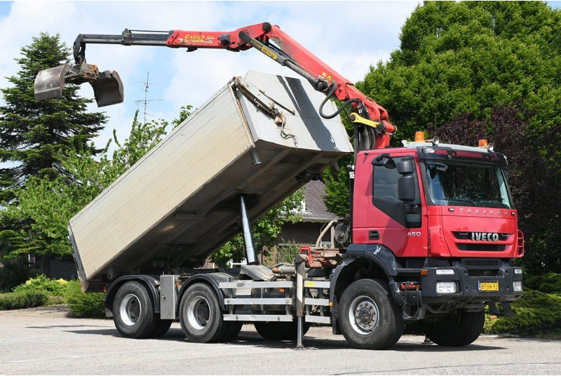 Iveco TRAKKER 450ps !!Z-KRAAN!!RADIO REMOTE!!3 SIDED TIPPER!!EURO5!! 10MM CHASSIS LIBIA!! - Kravas automašīna pašizgāzējs, Kravas auto ar manipulatoru: foto 4 Iveco TRAKKER 450ps !!Z-KRAAN!!RADIO REMOTE!!3 SIDED TIPPER!!EURO5!! 10MM CHASSIS LIBIA!! - Kravas automašīna pašizgāzējs, Kravas auto ar manipulatoru: foto 4