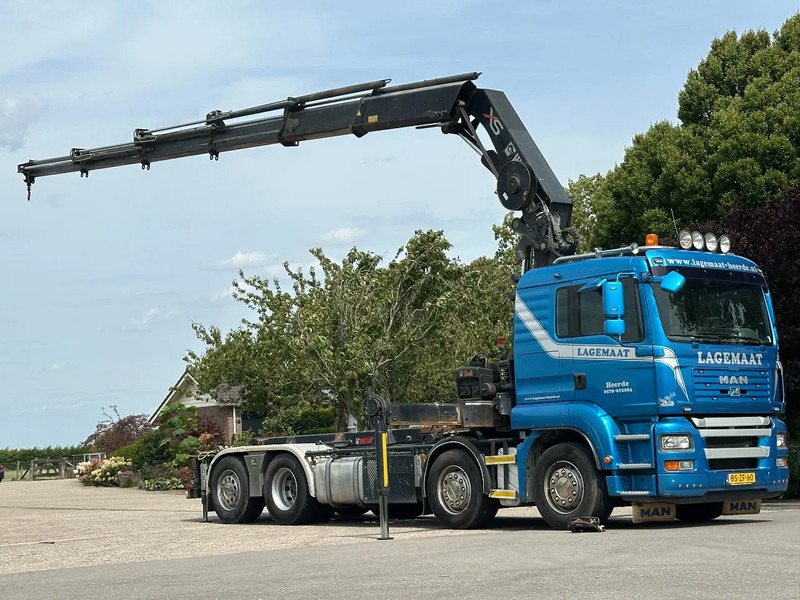 MAN TGA 35.440 8x2 HIAB 37TM!!RADIO REMOTE/CONTAINER SYSTEM! - Kravas automašīna - kabeļu sistēma, Kravas auto ar manipulatoru: foto 3 MAN TGA 35.440 8x2 HIAB 37TM!!RADIO REMOTE/CONTAINER SYSTEM! - Kravas automašīna - kabeļu sistēma, Kravas auto ar manipulatoru: foto 3