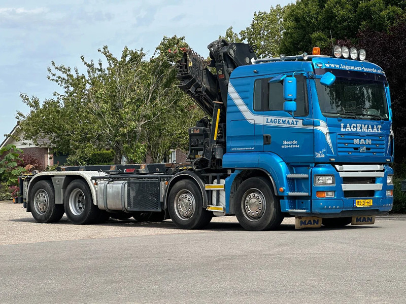 MAN TGA 35.440 8x2 HIAB 37TM!!RADIO REMOTE/CONTAINER SYSTEM! - Kravas automašīna - kabeļu sistēma, Kravas auto ar manipulatoru: foto 4 MAN TGA 35.440 8x2 HIAB 37TM!!RADIO REMOTE/CONTAINER SYSTEM! - Kravas automašīna - kabeļu sistēma, Kravas auto ar manipulatoru: foto 4