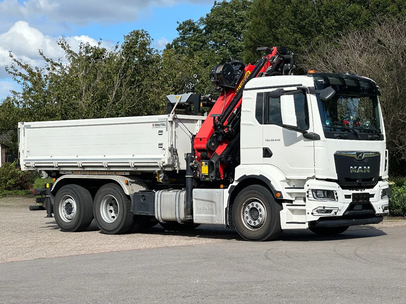 MAN TGS 26.430 2022!EURO6!! 6x2!! PALFINGER 23tm+JIB+LIER/WINCH!!DREISEITEN KIPPER/BORDMATIC!!9tkm - Kravas automašīna pašizgāzējs, Kravas auto ar manipulatoru: foto 4 MAN TGS 26.430 2022!EURO6!! 6x2!! PALFINGER 23tm+JIB+LIER/WINCH!!DREISEITEN KIPPER/BORDMATIC!!9tkm - Kravas automašīna pašizgāzējs, Kravas auto ar manipulatoru: foto 4