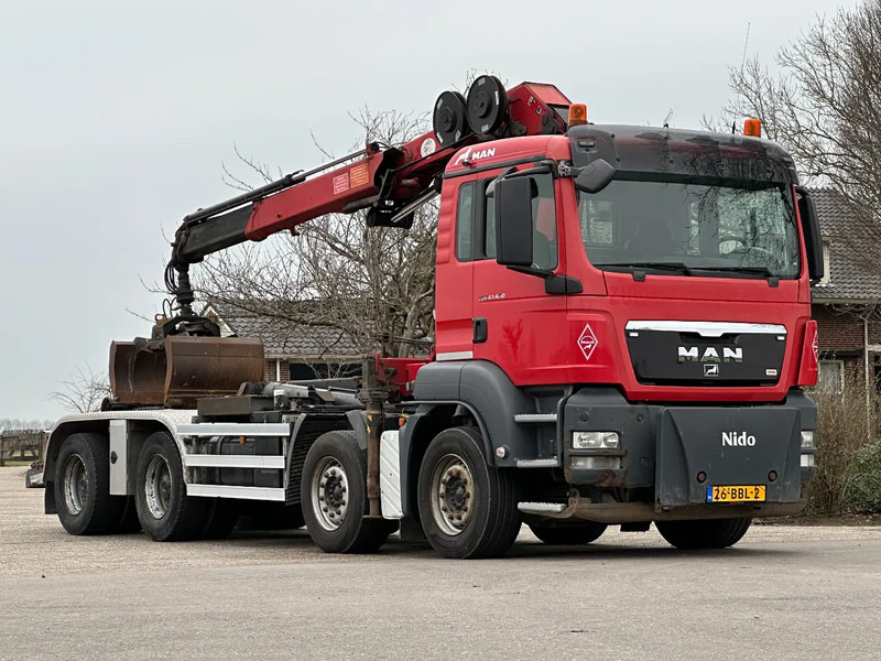 MAN TGS 41.400 8X4 WIDESPREAD!!HMF 22TM KRAAN/HAAK!!TOP!! - Pacēlājs ar āķi, Kravas auto ar manipulatoru: foto 2 MAN TGS 41.400 8X4 WIDESPREAD!!HMF 22TM KRAAN/HAAK!!TOP!! - Pacēlājs ar āķi, Kravas auto ar manipulatoru: foto 2