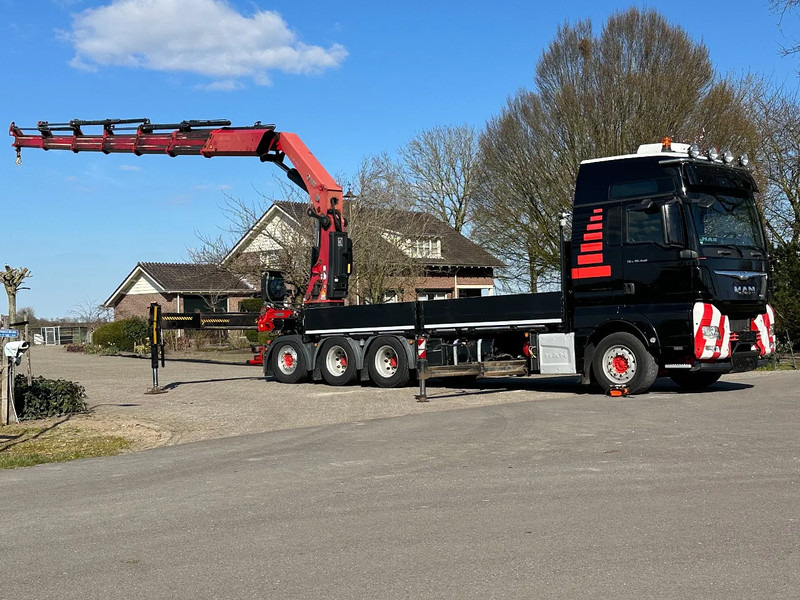 MAN TGX 35.480!!8x4 TRIPLE!!HIAB 62tm!!CRANE/GRUE!!EURO6!! - Kravas auto ar manipulatoru: foto 3 MAN TGX 35.480!!8x4 TRIPLE!!HIAB 62tm!!CRANE/GRUE!!EURO6!! - Kravas auto ar manipulatoru: foto 3