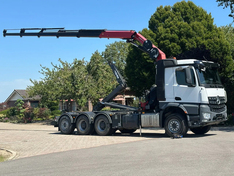 Mercedes-Benz Arocs 3251 8x4 TRIPLE!!28TM KRAAN/HAAK!!EURO6!!TOP! ZERO EMISSIE 2030!! - Pacēlājs ar āķi, Kravas auto ar manipulatoru: foto 3 Mercedes-Benz Arocs 3251 8x4 TRIPLE!!28TM KRAAN/HAAK!!EURO6!!TOP! ZERO EMISSIE 2030!! - Pacēlājs ar āķi, Kravas auto ar manipulatoru: foto 3