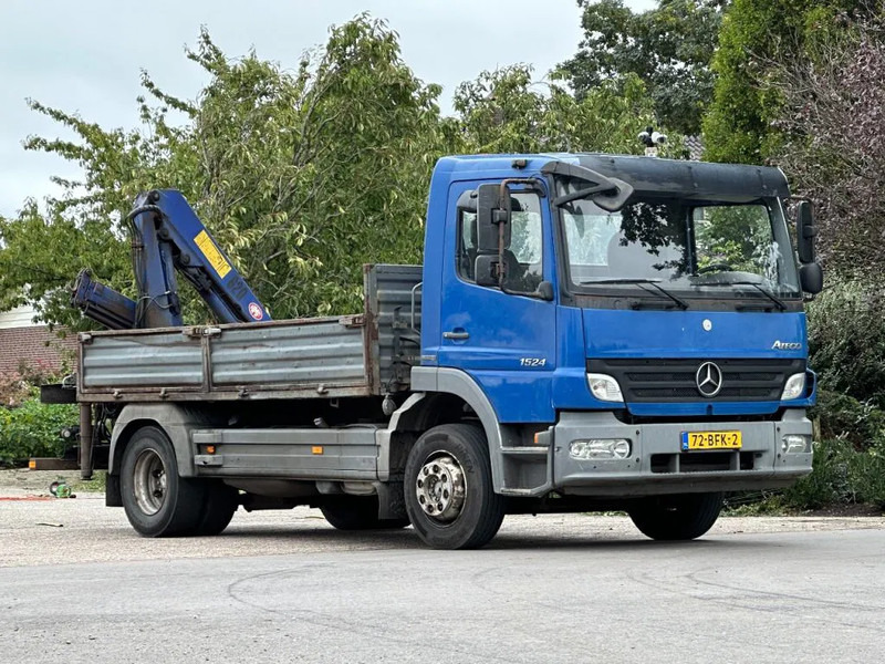 Mercedes-Benz Atego 1524 KRAN/KRAAN/MANUELL!!191tkm!!! - Kravas auto ar manipulatoru: foto 1 Mercedes-Benz Atego 1524 KRAN/KRAAN/MANUELL!!191tkm!!! - Kravas auto ar manipulatoru: foto 1