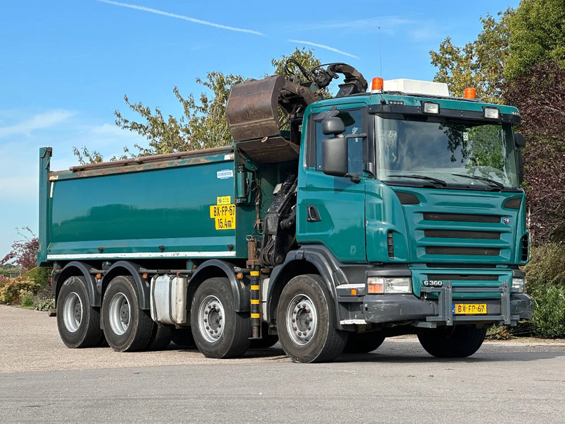 Scania G360 8x4!!Z-Kraan/KIPPER!! - Kravas automašīna pašizgāzējs, Kravas auto ar manipulatoru: foto 2 Scania G360 8x4!!Z-Kraan/KIPPER!! - Kravas automašīna pašizgāzējs, Kravas auto ar manipulatoru: foto 2