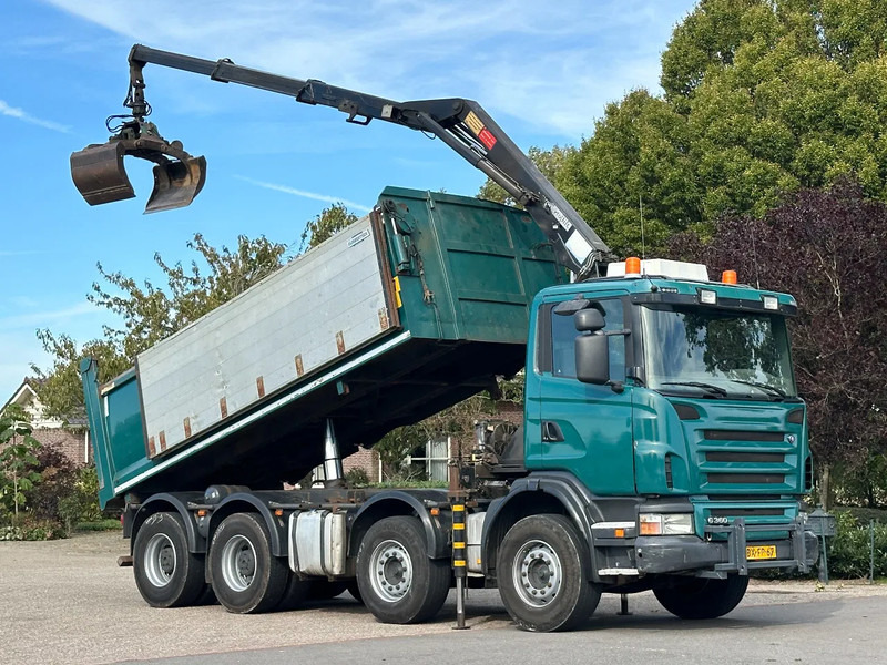 Scania G360 8x4!!Z-Kraan/KIPPER!! - Kravas automašīna pašizgāzējs, Kravas auto ar manipulatoru: foto 3 Scania G360 8x4!!Z-Kraan/KIPPER!! - Kravas automašīna pašizgāzējs, Kravas auto ar manipulatoru: foto 3