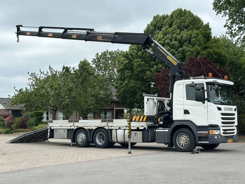 Scania G360 EURO6!!KRAAN/KRAN/MACHINE/MASCHINE/RAMPEN!!TRANSPORTER!LIER/WINCH!! - Autovedējs, Kravas auto ar manipulatoru: foto 5 Scania G360 EURO6!!KRAAN/KRAN/MACHINE/MASCHINE/RAMPEN!!TRANSPORTER!LIER/WINCH!! - Autovedējs, Kravas auto ar manipulatoru: foto 5