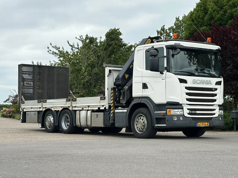 Scania G360 EURO6!!KRAAN/KRAN/MACHINE/MASCHINE/RAMPEN!!TRANSPORTER!LIER/WINCH!! - Autovedējs, Kravas auto ar manipulatoru: foto 2 Scania G360 EURO6!!KRAAN/KRAN/MACHINE/MASCHINE/RAMPEN!!TRANSPORTER!LIER/WINCH!! - Autovedējs, Kravas auto ar manipulatoru: foto 2