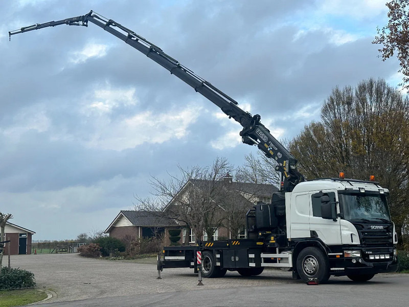Scania P230 36tm KRAAN+JIB+LIER/WINCH+EURO5!!ROOF/DACH!!MANUTENTION!! - Kravas auto ar manipulatoru: foto 1 Scania P230 36tm KRAAN+JIB+LIER/WINCH+EURO5!!ROOF/DACH!!MANUTENTION!! - Kravas auto ar manipulatoru: foto 1