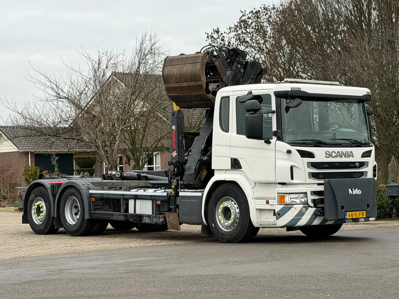 Scania P320 Z-KRAAN/RADIO REMOTE!!HAAK!!TOP 2017!!EURO6!! ZERO EMISSIE 2030!! - Pacēlājs ar āķi, Kravas auto ar manipulatoru: foto 4 Scania P320 Z-KRAAN/RADIO REMOTE!!HAAK!!TOP 2017!!EURO6!! ZERO EMISSIE 2030!! - Pacēlājs ar āķi, Kravas auto ar manipulatoru: foto 4