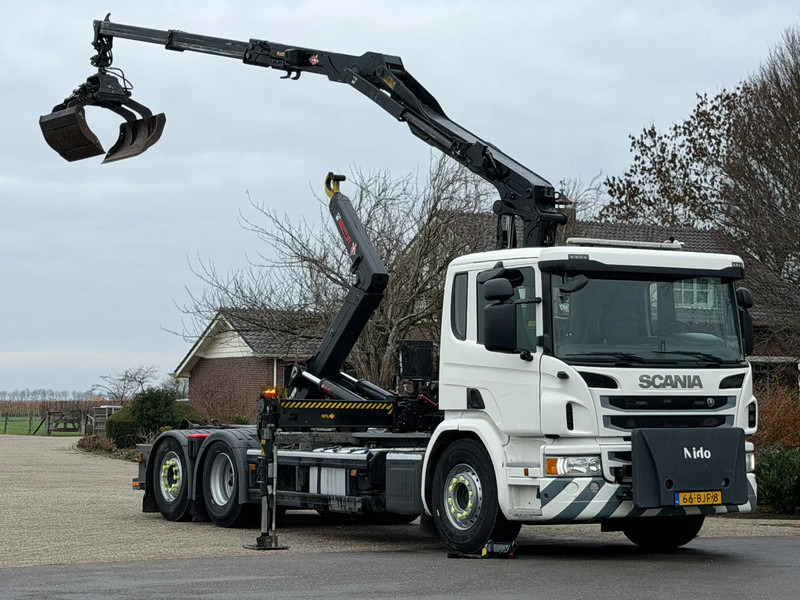 Scania P320 Z-KRAAN/RADIO REMOTE!!HAAK!!TOP 2017!!EURO6!! ZERO EMISSIE 2030!! - Pacēlājs ar āķi, Kravas auto ar manipulatoru: foto 1 Scania P320 Z-KRAAN/RADIO REMOTE!!HAAK!!TOP 2017!!EURO6!! ZERO EMISSIE 2030!! - Pacēlājs ar āķi, Kravas auto ar manipulatoru: foto 1